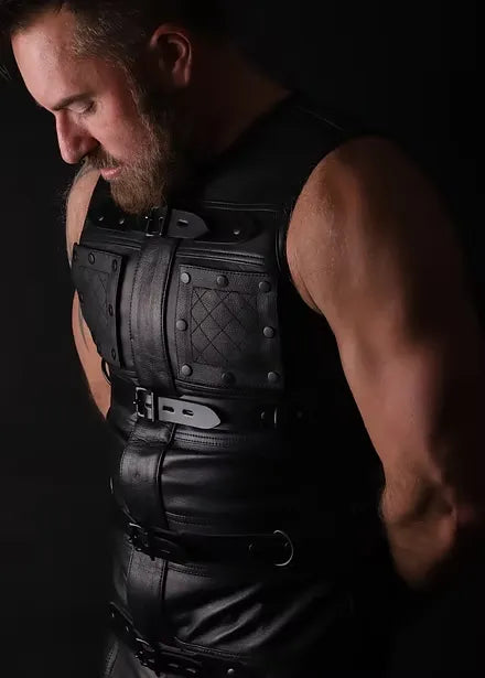 Leather Bondage Vest