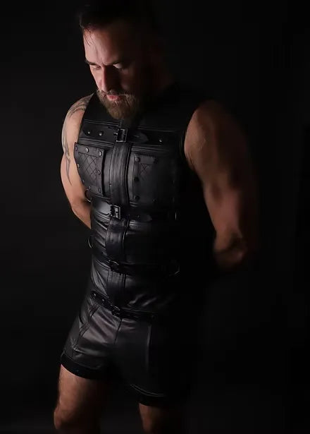 Leather Bondage Vest