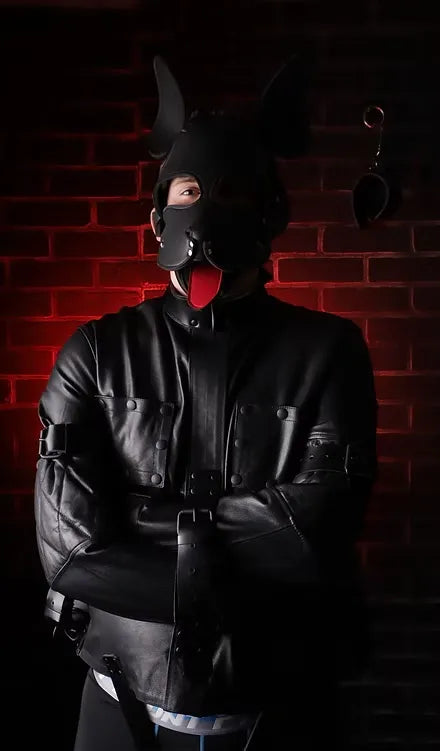 All Leather Straight jacket