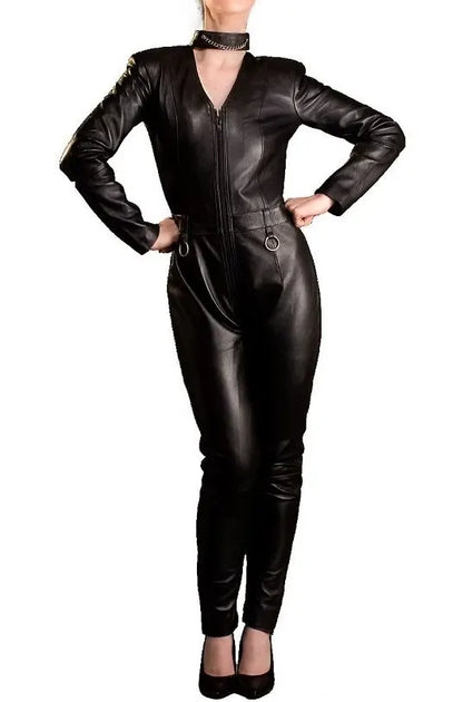 Chocker Style Collar Catsuit